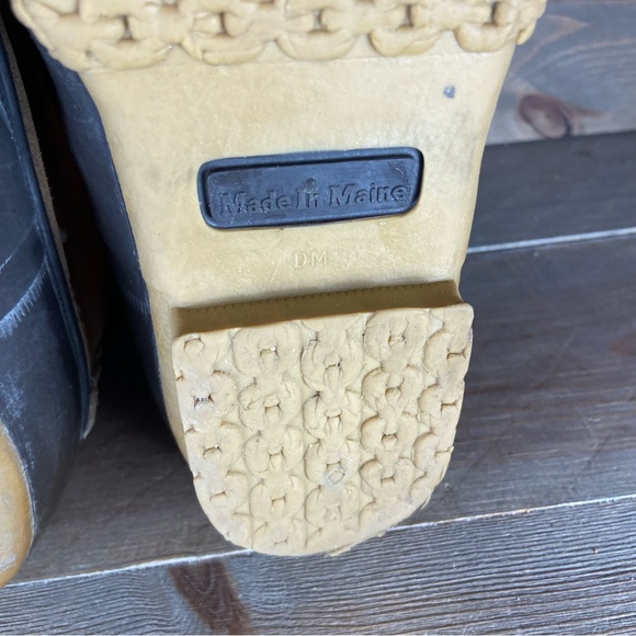 Ll bean Womens size 8 duck boots brown leather waterproof hunting shoes - Picture 8 of 8